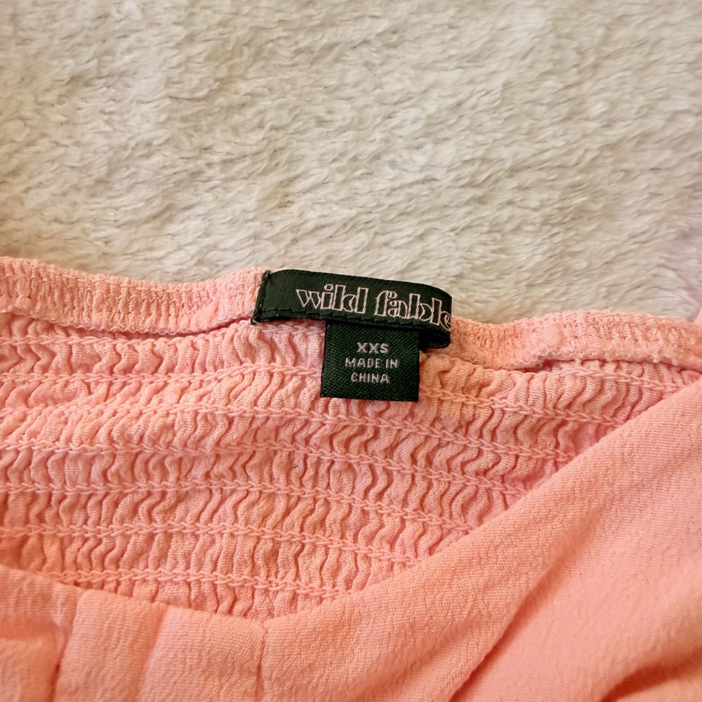 Wild Fable Pink Lace Blouse - Picture 2 of 3